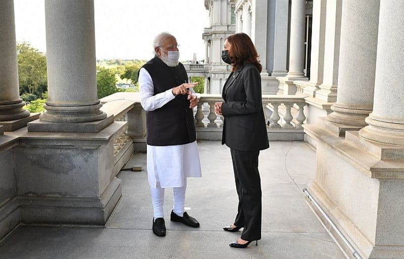 PM Modi meets Kamala Harris; both agree India and America are natural partners VPN