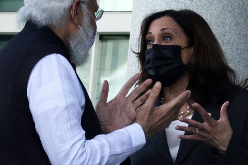 The whole of India is waiting for your visit.  Vice President Kamala Harris melted by prime minister modi words.