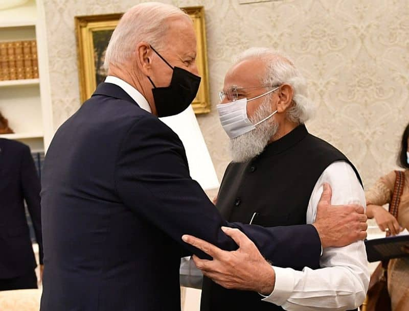 Joe Biden and Narendra Modi vow to expand India-US relationship VPN