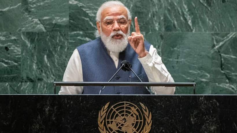 PM Modi takes a jibe at Pakistan at UN, warns against using terrorism as political tool