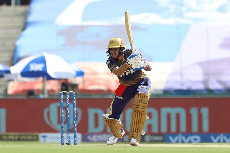 IPL 2021 KKR vs DC Kolkata Knight Riders lose two wickets while chasing 128 runs target