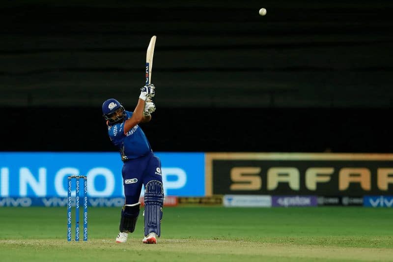 IPL 2021 Match 46 MI vs DC Mumbai Indians lose early wicket of Rohit Sharma