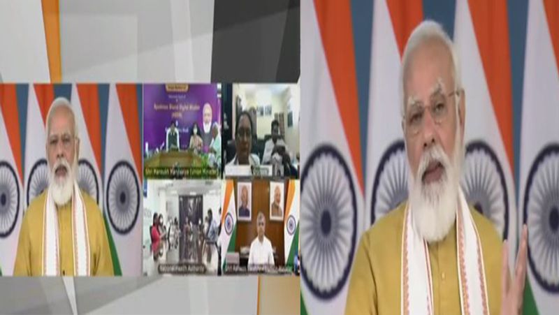 PM Modi launches Ayushman Bharat Digital Mission health ID for every citizen pod