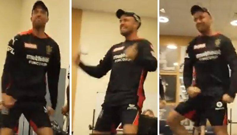 IPL 2021 Watch video Ab de Villiers imitating Virat Kohli in dressing room