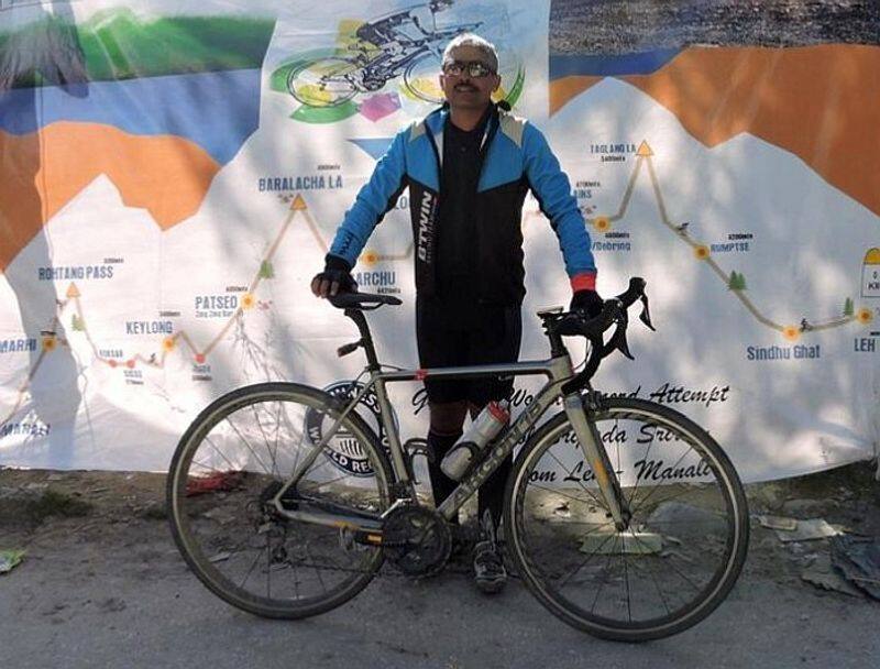 The Army officer who broke Guinness record for fastest solo cycling VPN