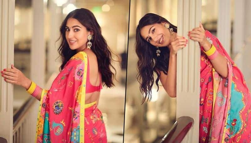 Sara Ali khan Saree look Impress Everyone