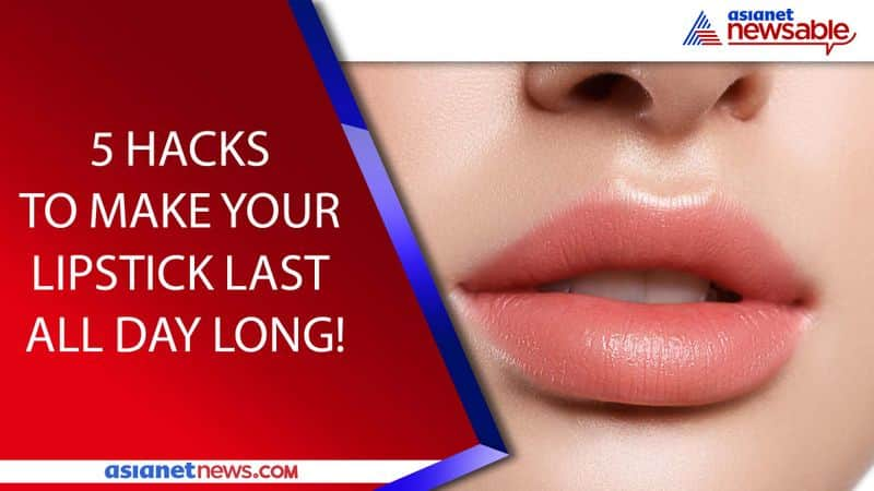 beauty tips 5 hacks to make your lipstick last all day long