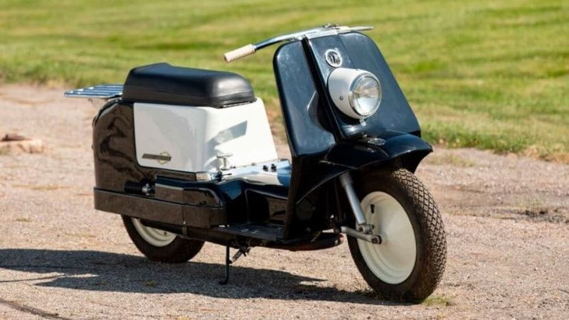 Only scooter model ever produced by Harley Davidson named Topper goes for auction