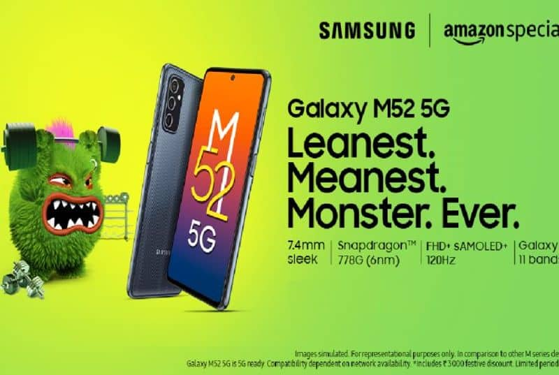 Samsung Galaxy M52 5G: The most powerful smartphone of the Galaxy M series launched in India