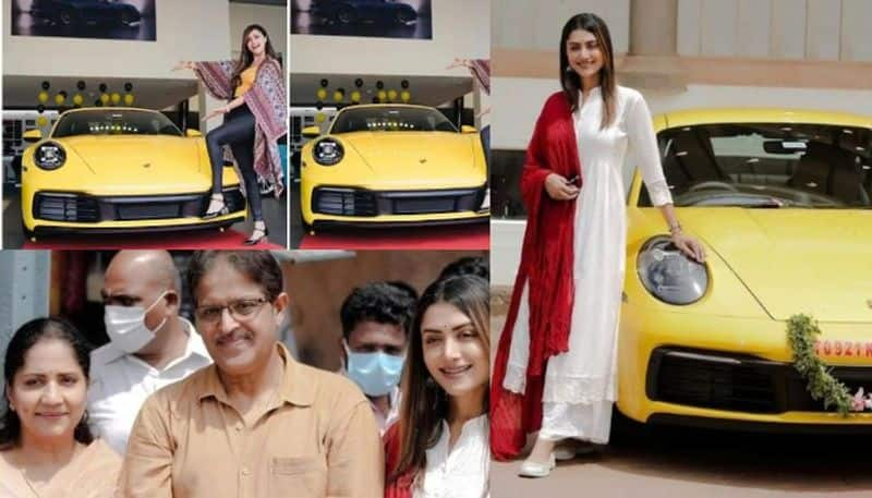 actress mamtha mohandas share porsche 911 carrera pooja ceremony photos