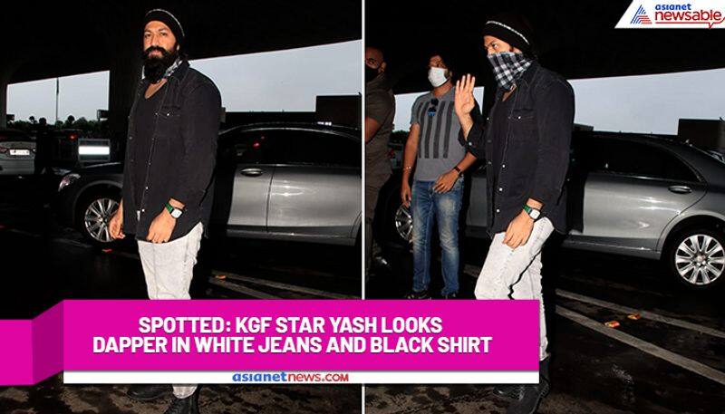 KGF star Yash spotted in style at the airport