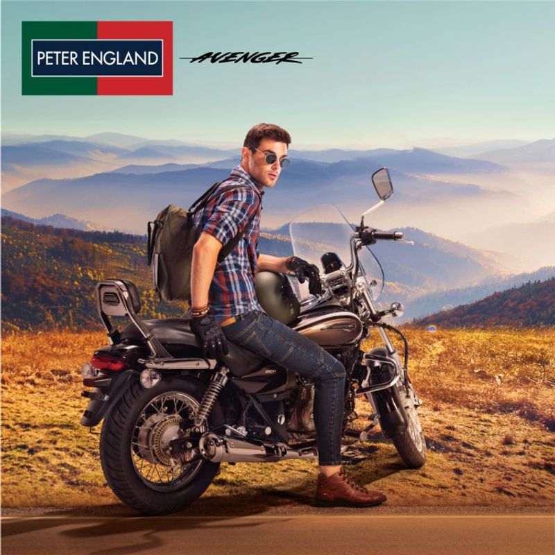 Chance to Win Bajaj Avenger by Buying Peter England Biker Collection