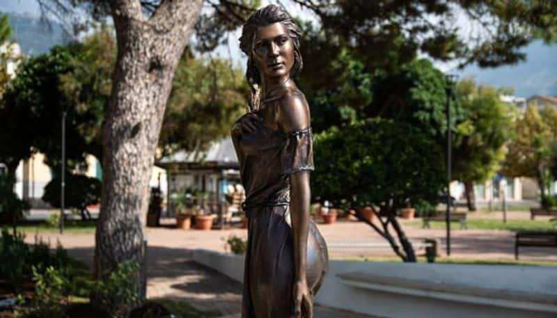 The Gleaner of Sapri statue has sparked a sexism row