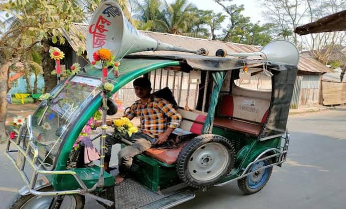 দুর্যোগ এড়াতে স্থানীয়দের নিরাপদ স্থানে যাওয়ার অনুরোধ, মুর্শিদাবাদে মাইকিং তৃণমূলের