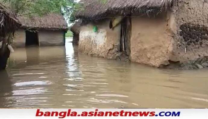 টানা ভারী বৃষ্টি, বন্যা পরিস্থিতি পুরুলিয়া জেলার একাধিক ব্লকে, দেখুন ছবি