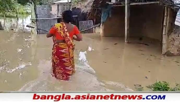 Flood: বিপদসীমার ওপরে নদীর জল, প্লাবিত গ্রামের পর গ্রাম, বন্যা পরিস্থিতি পূর্ব বর্ধমানে