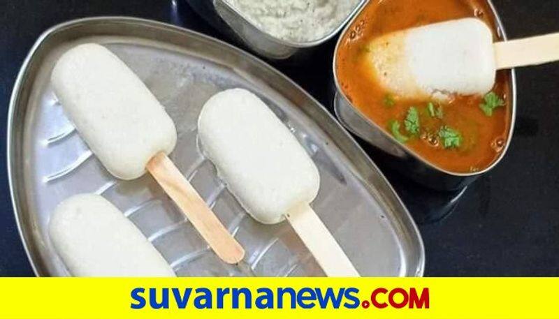 Bengaluru icecrem stick Idli photo goes viral Anand Mahindra Reacts dpl