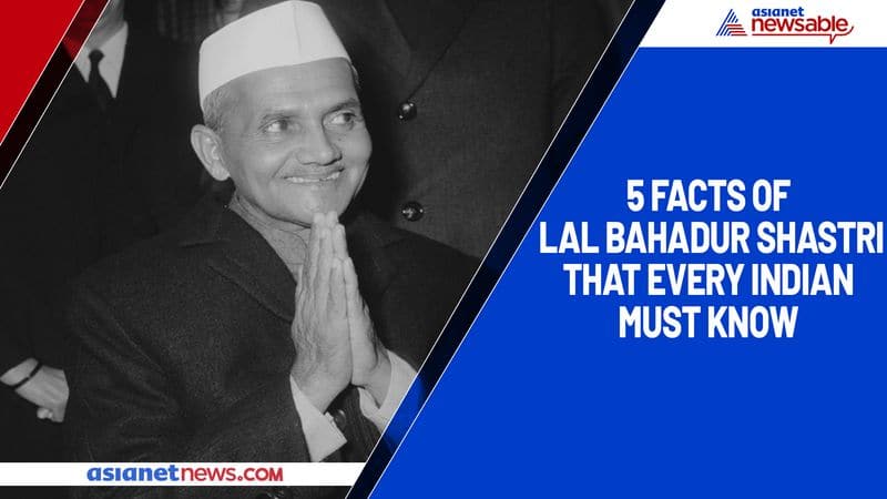 Lal Bahadur Shastri Jayanti: 5 facts that every Indian should know about Lal Bahadur Shastri-dnm