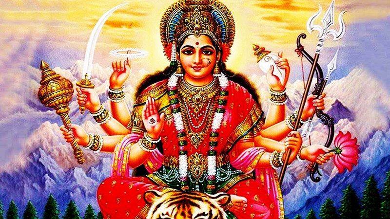 Godess Duga devi on seventh day of Navaratri