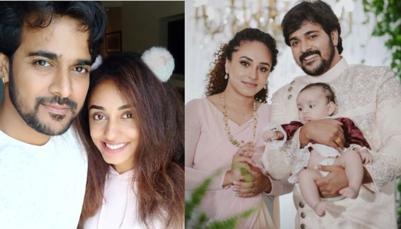 Srinish aravind shares photo Pearle Maaney wondered