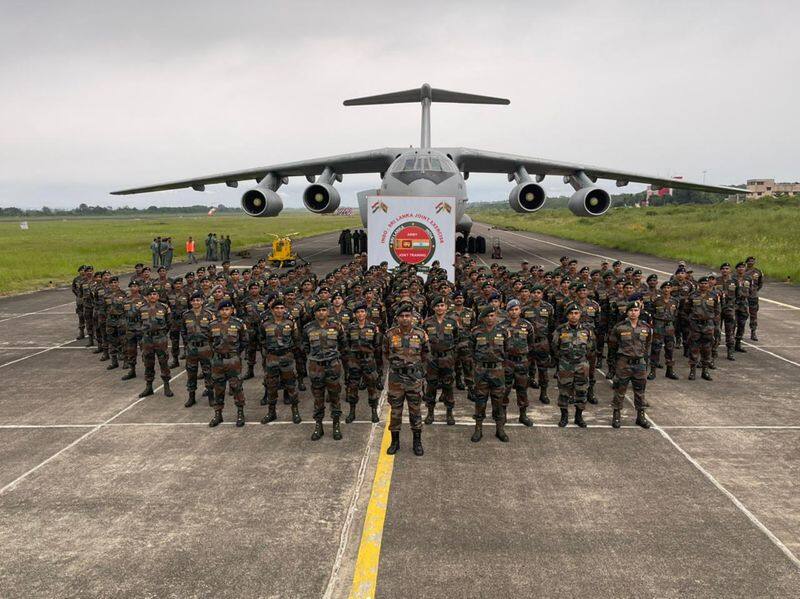 Indian contingent leaves for Sri Lanka for joint military exercise focus on counter insurgency ops gcw