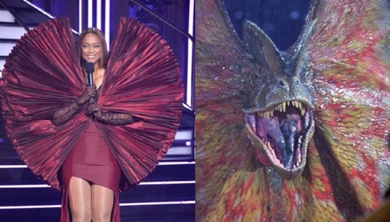 Jurassic World hilariously trolls Tyra Banks for her viral dress