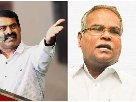 பாஜக அரசுக்கு வக்காலத்து வாங்குவதுபோலவே சீமான் பேசுகிறார்..  கே.பாலகிருஷ்ணனுக்கு வந்த டவுட்.! | Seeman speaks as if he is advocating for  the BJP government .. Dowd who came ...