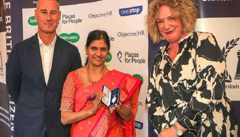 Hyderabad born woman receives the prestigious British Citizen Award