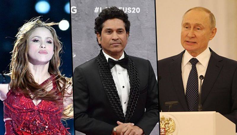 Sachin Tendulkar Shakira Putin 'Pandora Papers' names the rich and powerful gcw