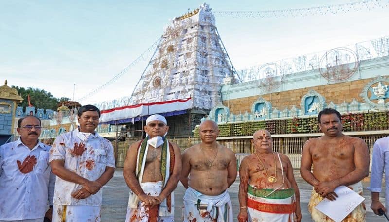 Koil Alwar Thirumanjanam at Thirumala Temple