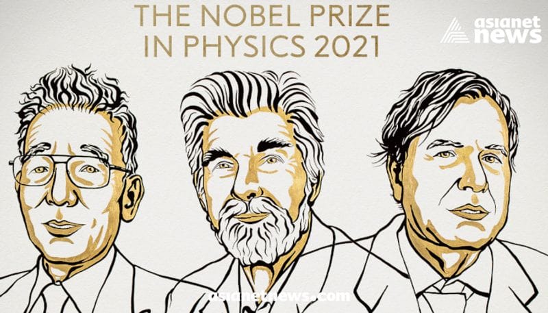 Nobel Prize in physics for Syukuro Manabe Klaus Hasselmann and Giorgio Parisi