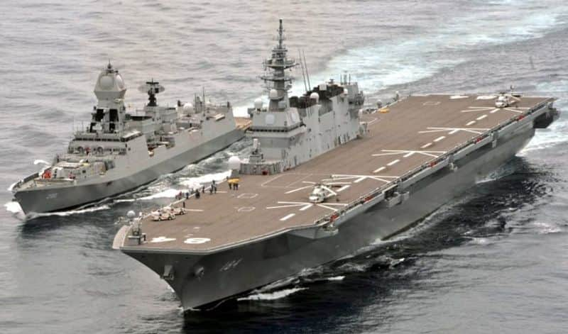 India Japan navies to hold exercises in Arabian Sea VPN