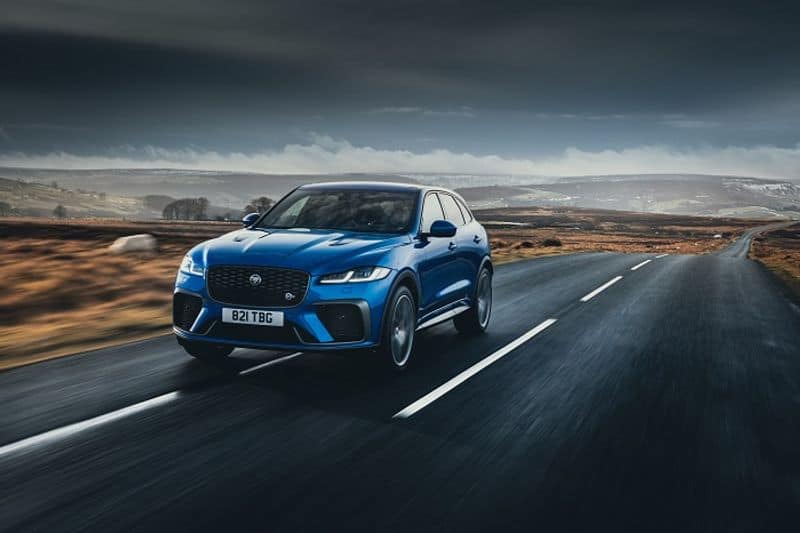 Deliveries for jaguar  performance suv the f pace svr start in india ckm