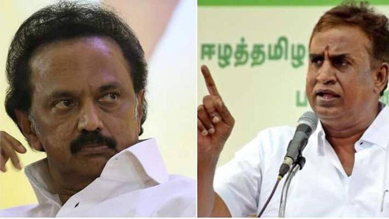 stalins policy was to make udayanidhi a minister says sp velumani 