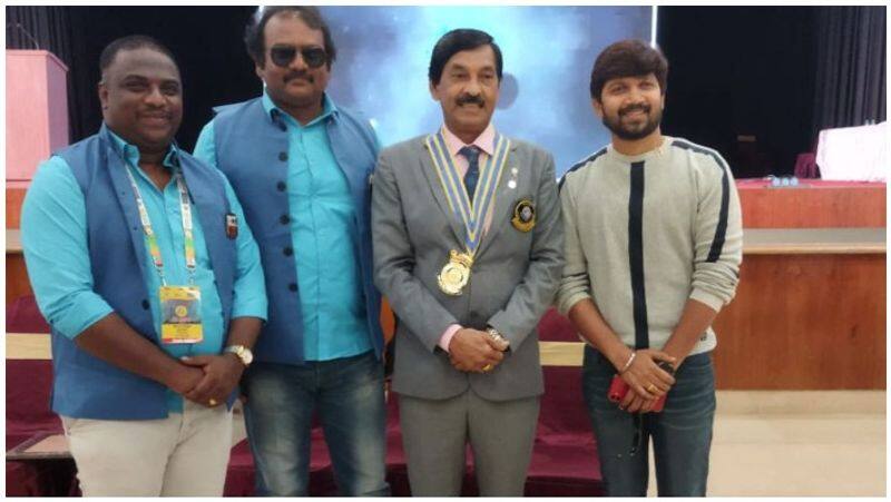 Actor Vijay Viswa gets doctorate