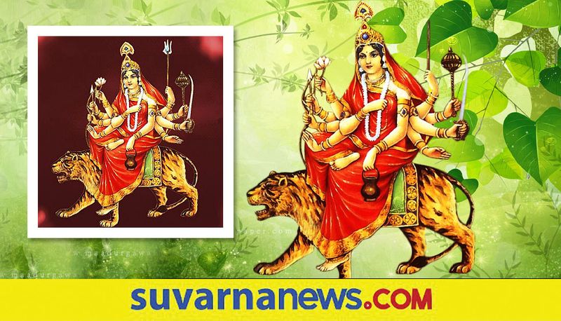 Navratri Third day worship Devi's Chandraghanta form