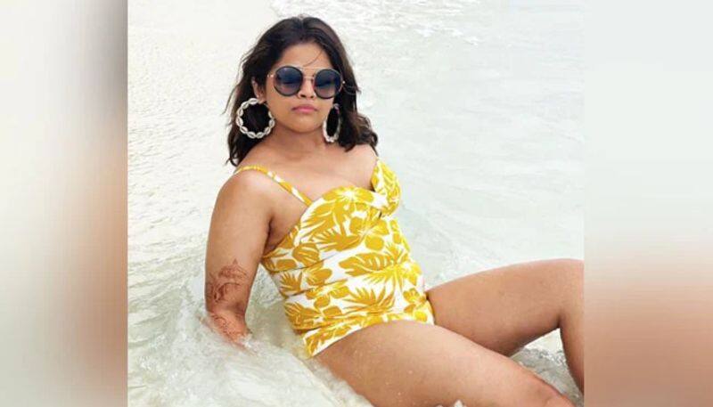 What Trolls Told Actress Vidyulekha Raman On Swimsuit Pic