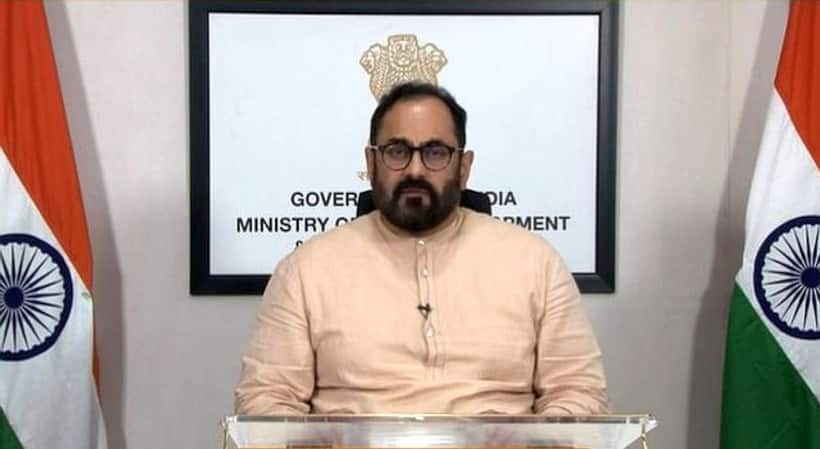 There is 'India Inside' in almost every product we consume: MoS Rajeev Chandrasekhar