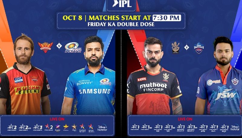 IPL 2021: How to watch RCB vs DC, SRH vs MI simultaneously on October 8