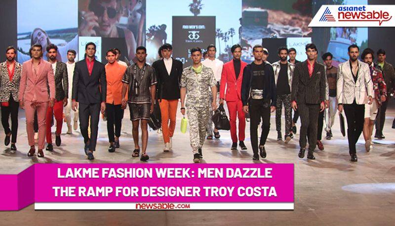 Lakme Fashion Week 2021 Stylish menswear designed by Troy Costa steal all the attention