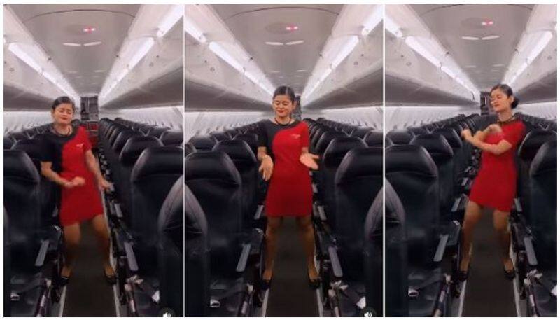 After the video of an IndiGo airline air hostess went viral