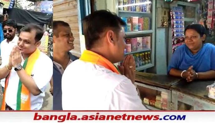 By ELection: পুজো দিয়ে চতুর্থীর সকালেই উপনির্বাচনের প্রচারে খড়দহ-র BJP প্রার্থী জয় সাহা