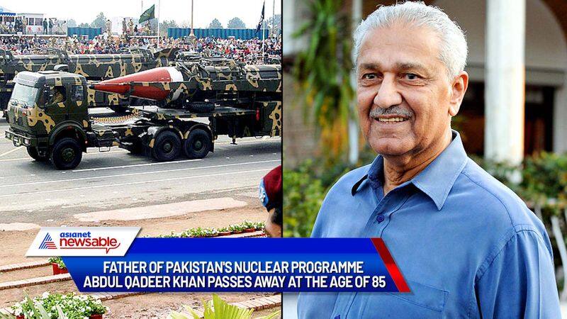 Pakistan Father of Islamic nuclear bomb Dr Abdul Qadeer Khan dies at 85-dnm