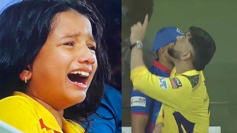 IPL 2021 Watch video Dhoni giving surprise to CSK Fans