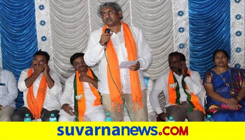 Haveri Gadag BJP MP Shivkumar Udasi Talks Over Hanagal Byelection grg