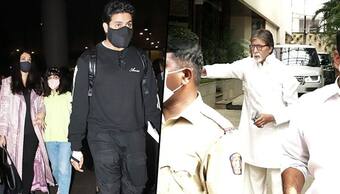 Amitabh Bachchan greets fan on birthday; Aishwarya Rai, Abhishek Bachchan return to Mumbai