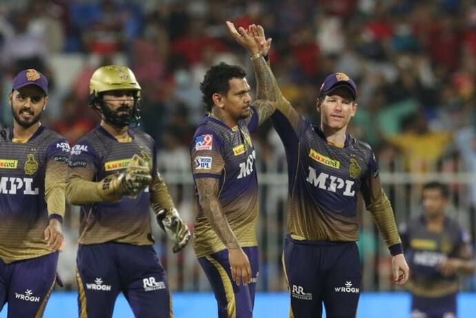 IPL 2021, KKR vs RCB, নারিনের স্পিনের ছোঁবলে টালমাটাল আরসিবি, কেকেআরের টার্গেট ১৩৯