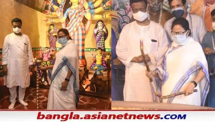 Durga Puja: ভবানীপুরের ৭৫ পল্লীর উদ্বোধনে মমতা, ছৌ নাচের আবহে ধামসা বাজালেন নিজেই মুখ্যমন্ত্রী