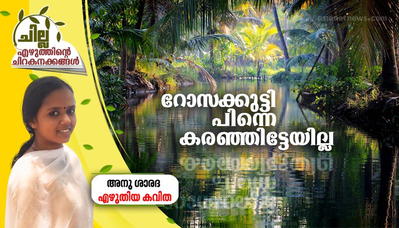 chilla malayalam poem by anu sarada