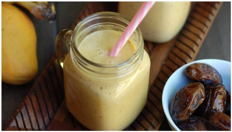 how to make dates mango shake